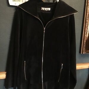 Jones New York plush velour track/sweat suit